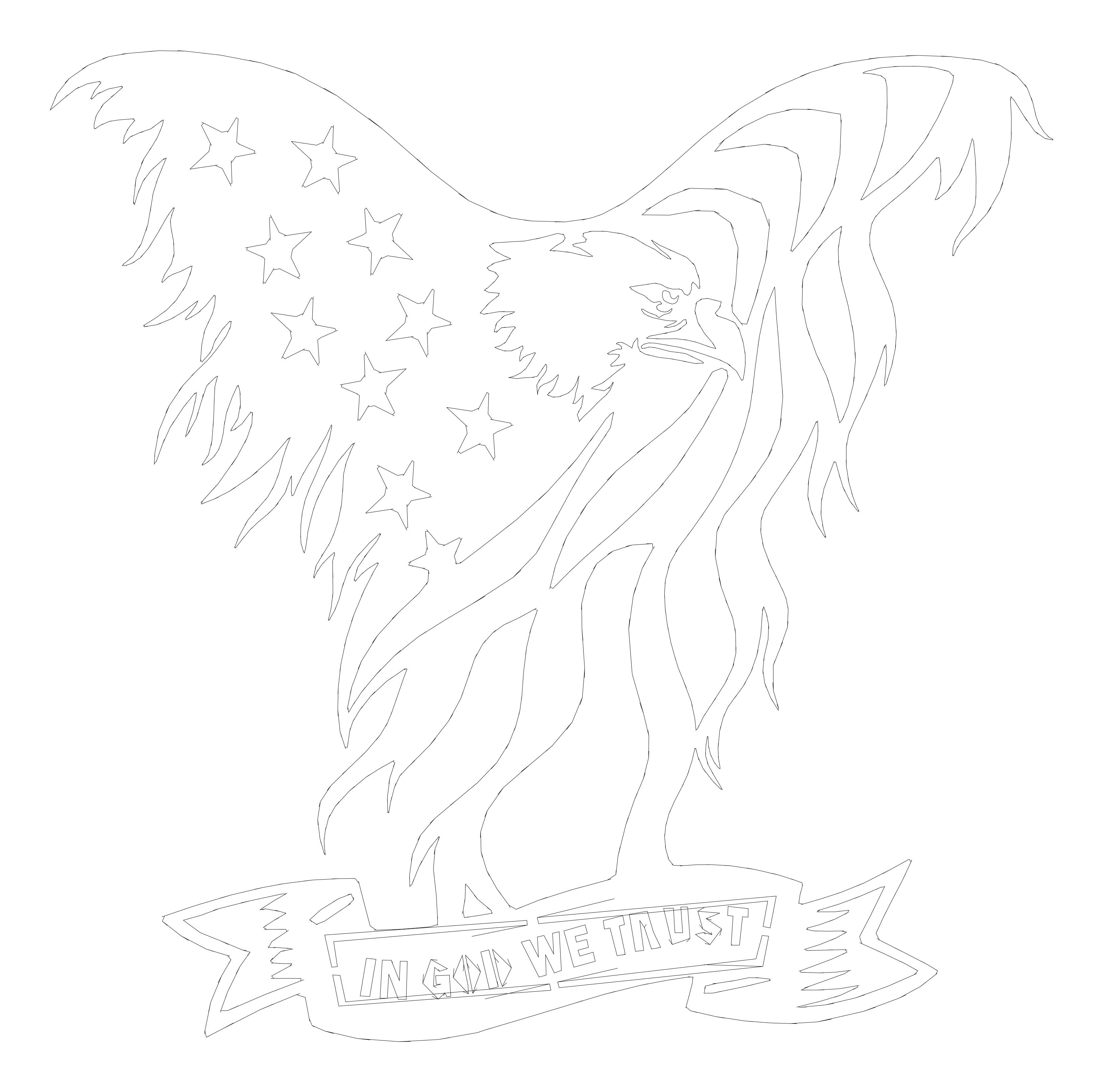 Patriotic/Eagle In God We Trust.png